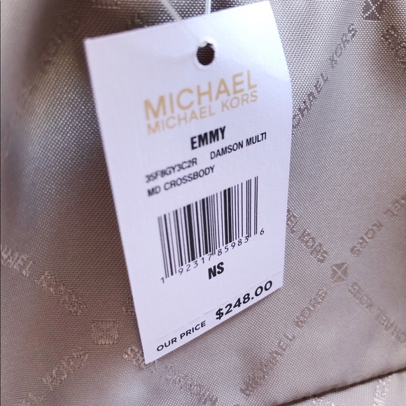 Gaby’sBags👜💕-NWT Michael Kors Crossbody Floral - Picture 6 of 6